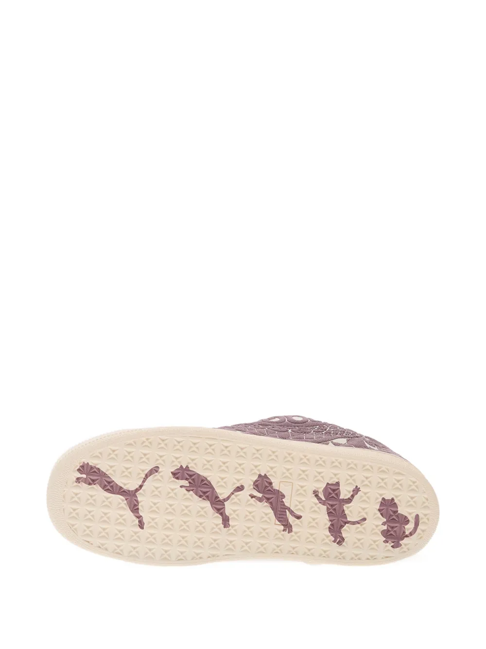 Puma X Ripndip Suede Xl Sneakers In Purple