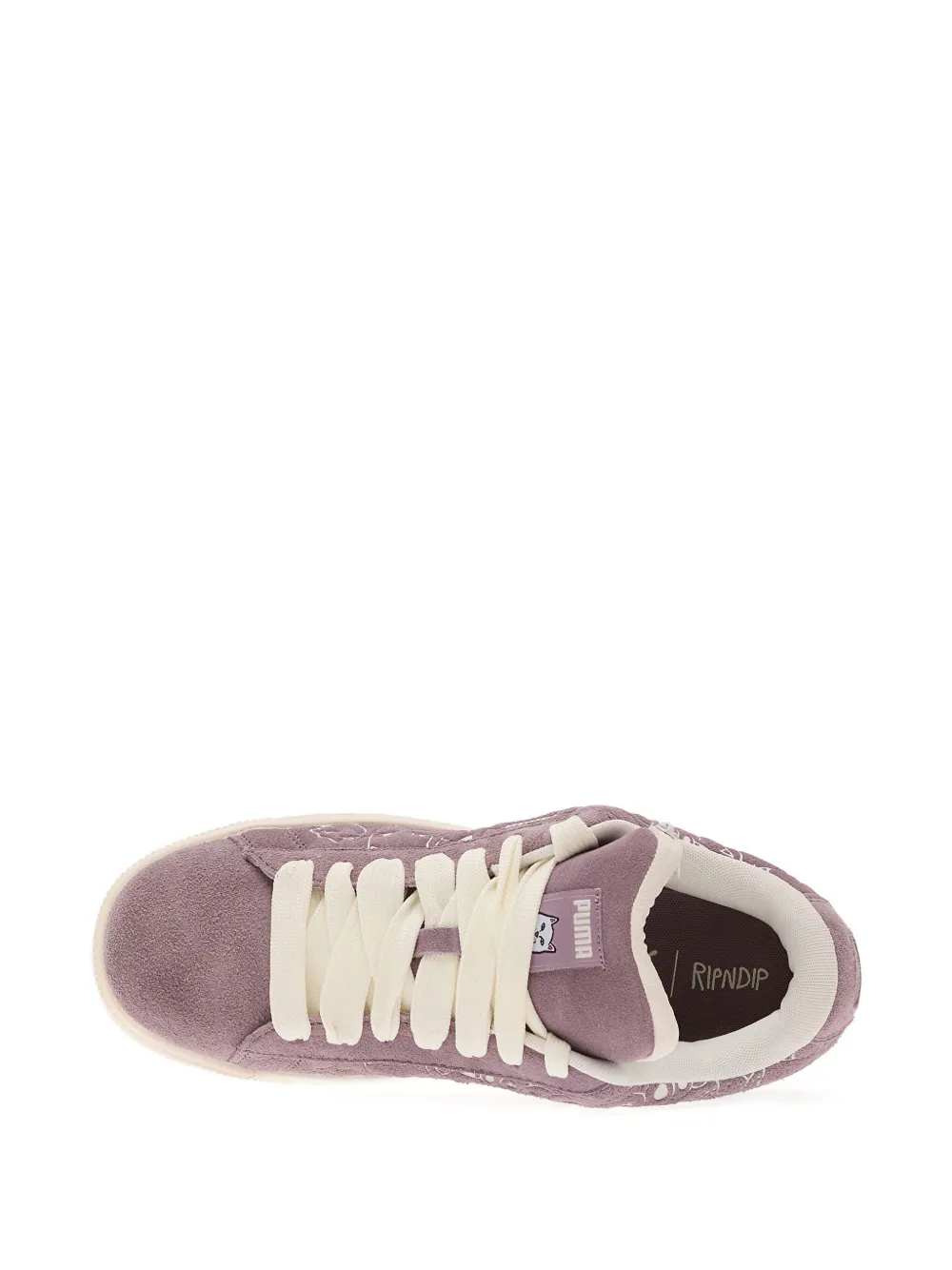 Puma X Ripndip Suede Xl Sneakers In Purple