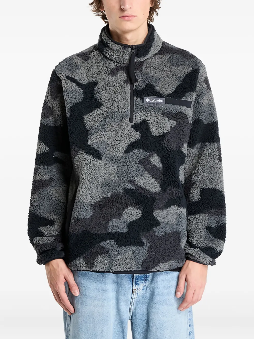 Columbia Rugged Ridge™ camouflage-pattern sweatshirt | Grey | Image 1