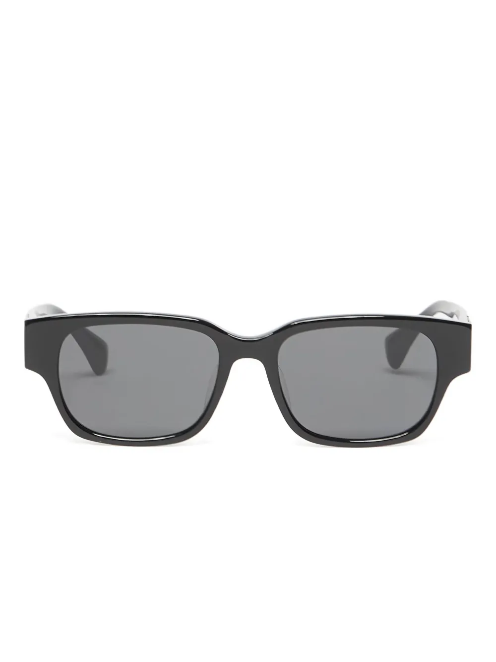 A BATHING APE® rectangle-frame logo.detail sunglasses | Black | Image 1