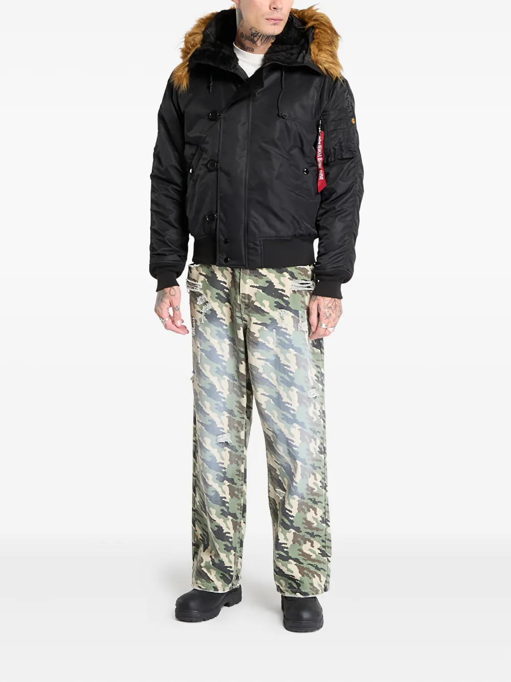 Alpha Industries veste à fermeture zippée | Vestes à capuche | Image 2