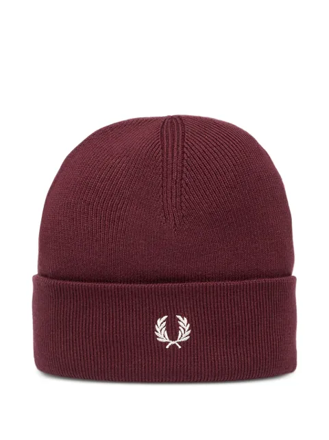 Fred Perry ロゴ ビーニー