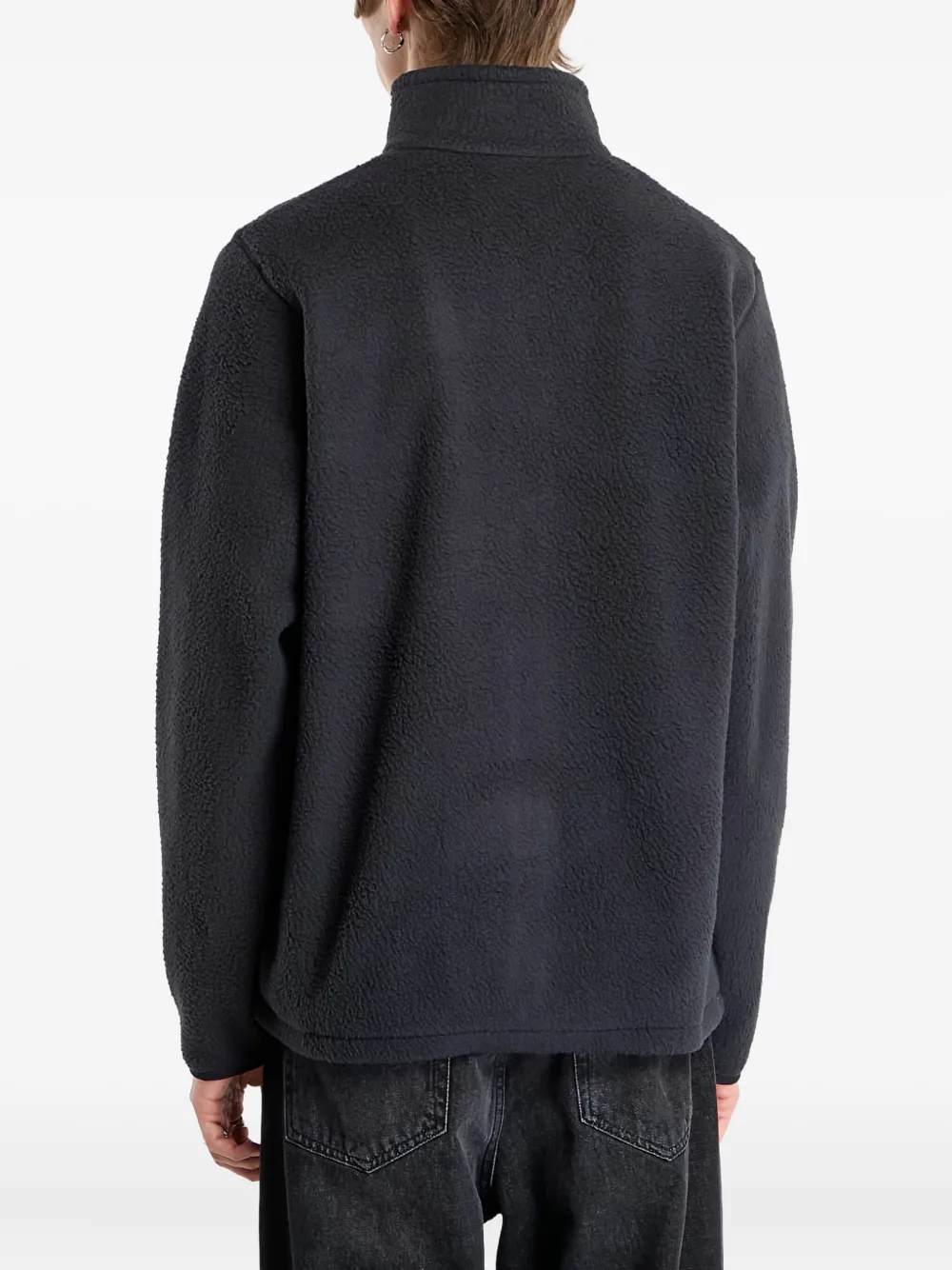 Columbia Jasper Ridge™ Pebbled full-zip Fleece Sweater | Black
