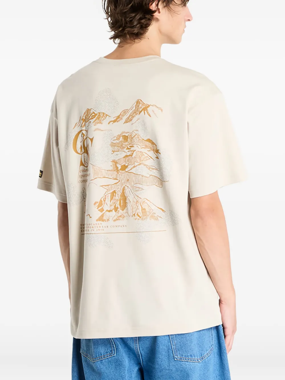 Columbia CSC™ Heritage T-shirt met grafische print Beige