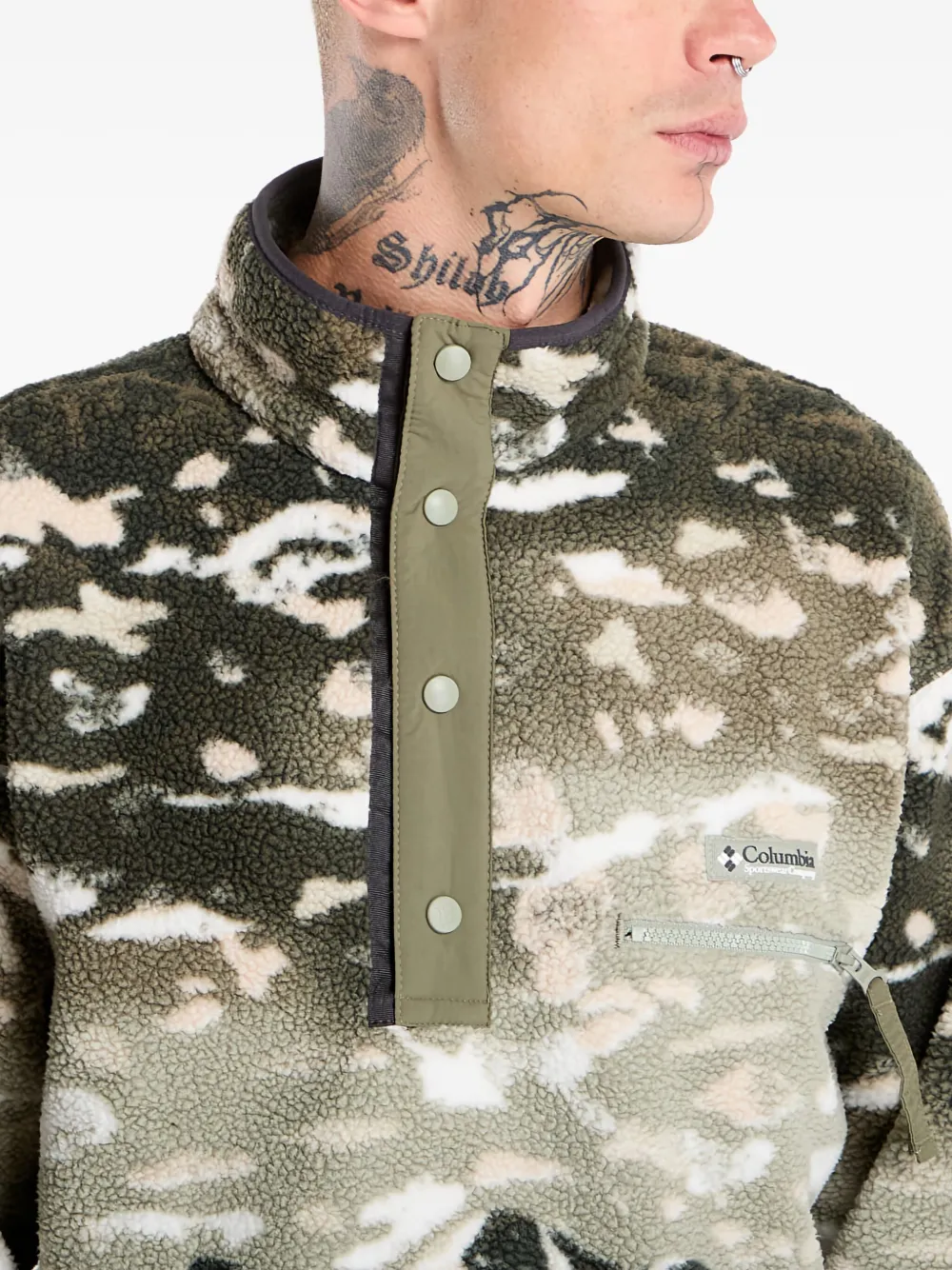 Columbia Helvetia™ sweater met print Groen