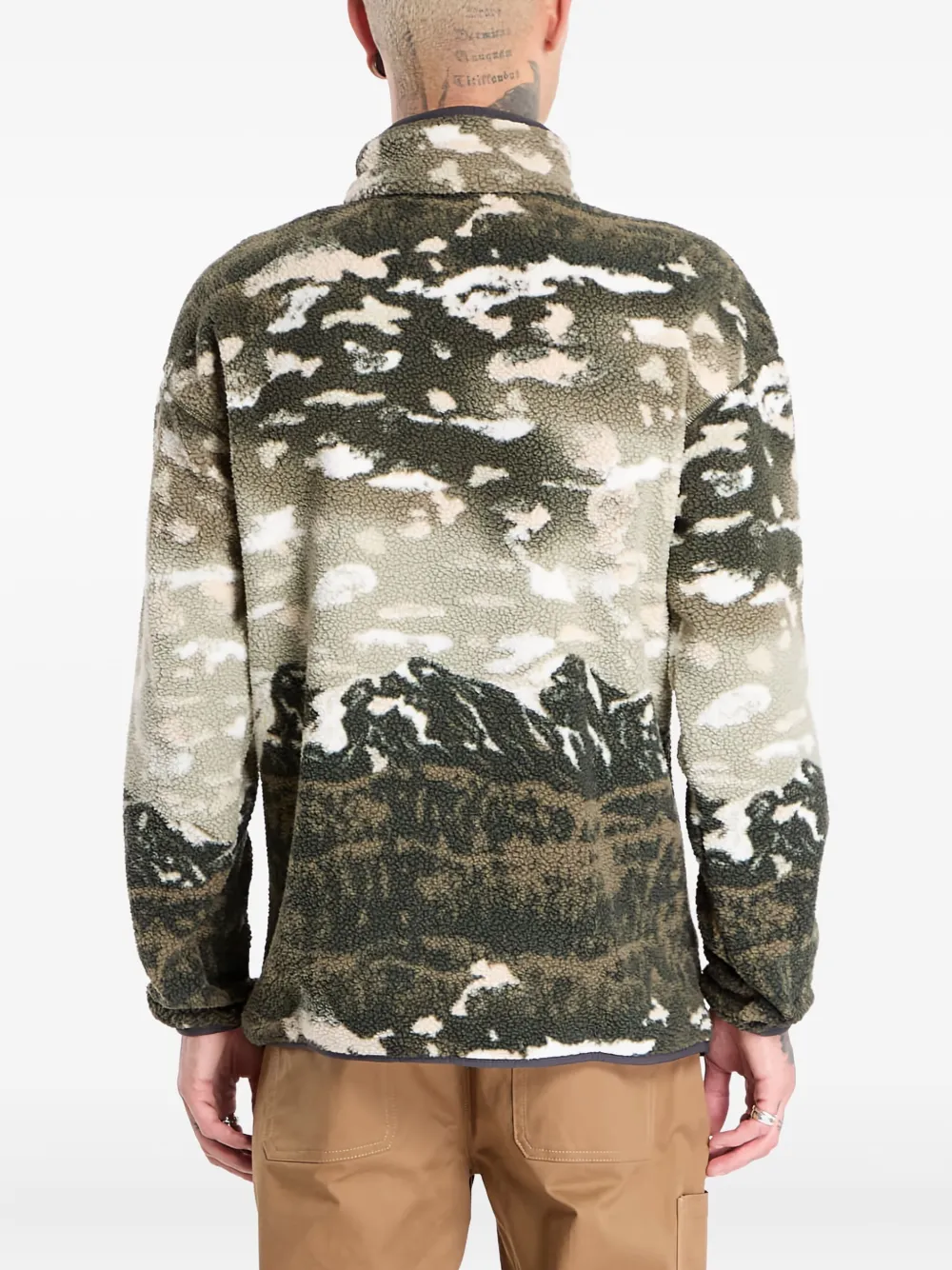 Columbia Helvetia™ sweater met print Groen