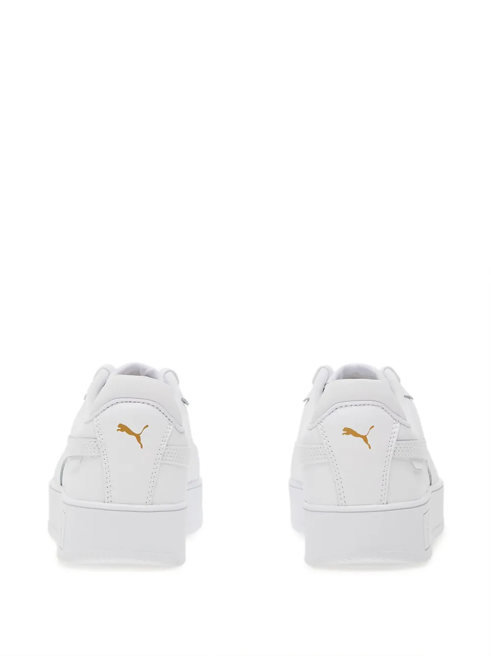 PUMA Carina Street sneakers met plateauzool Wit