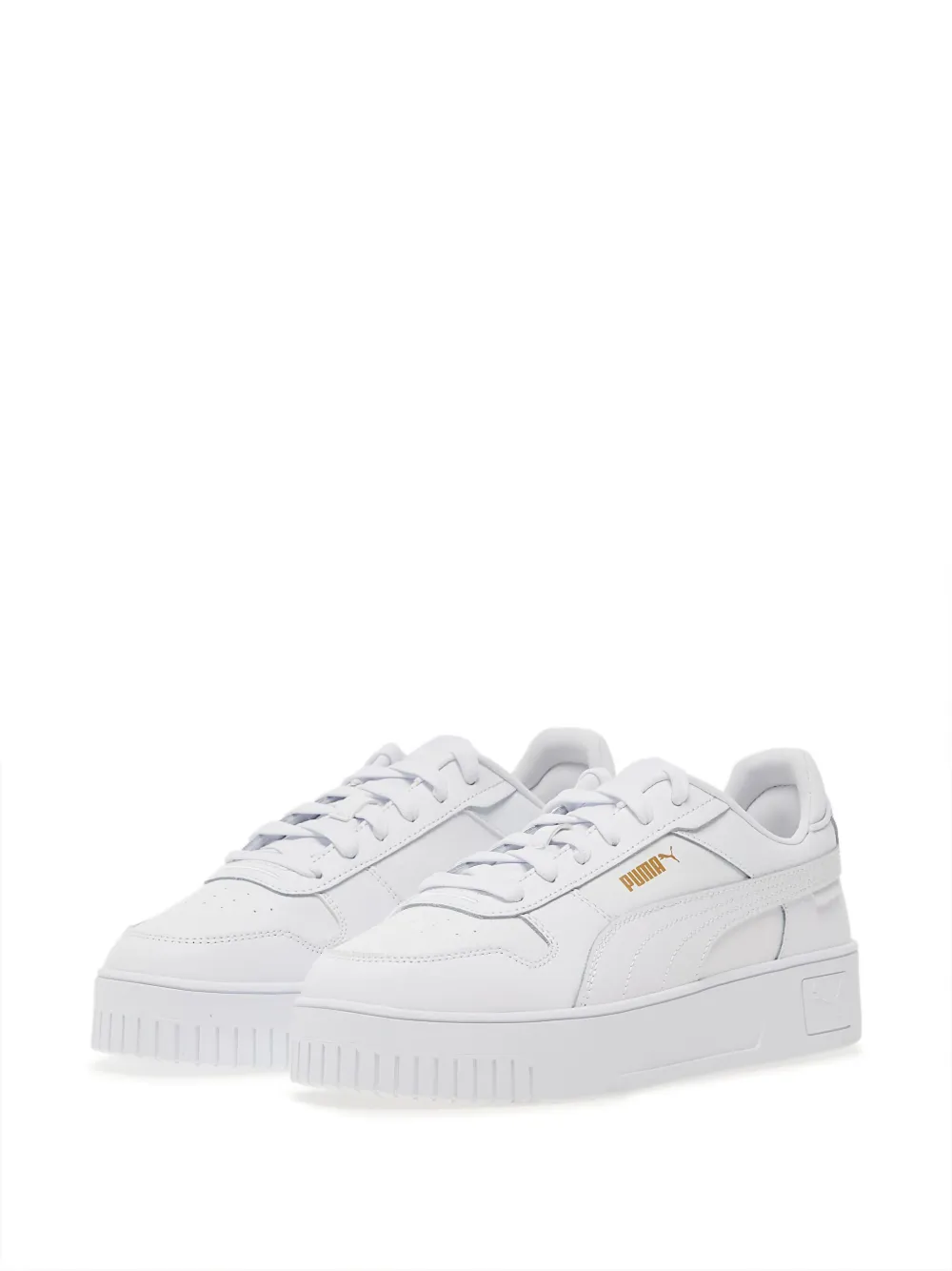 PUMA Carina Street sneakers met plateauzool - Wit
