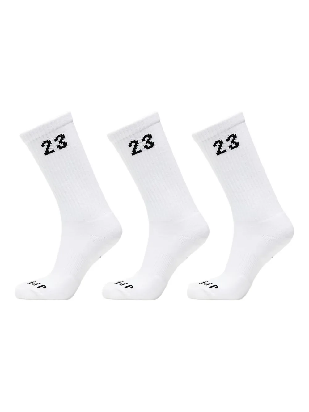 Jordan Essentials Crew Socks (pack Of Three) In White