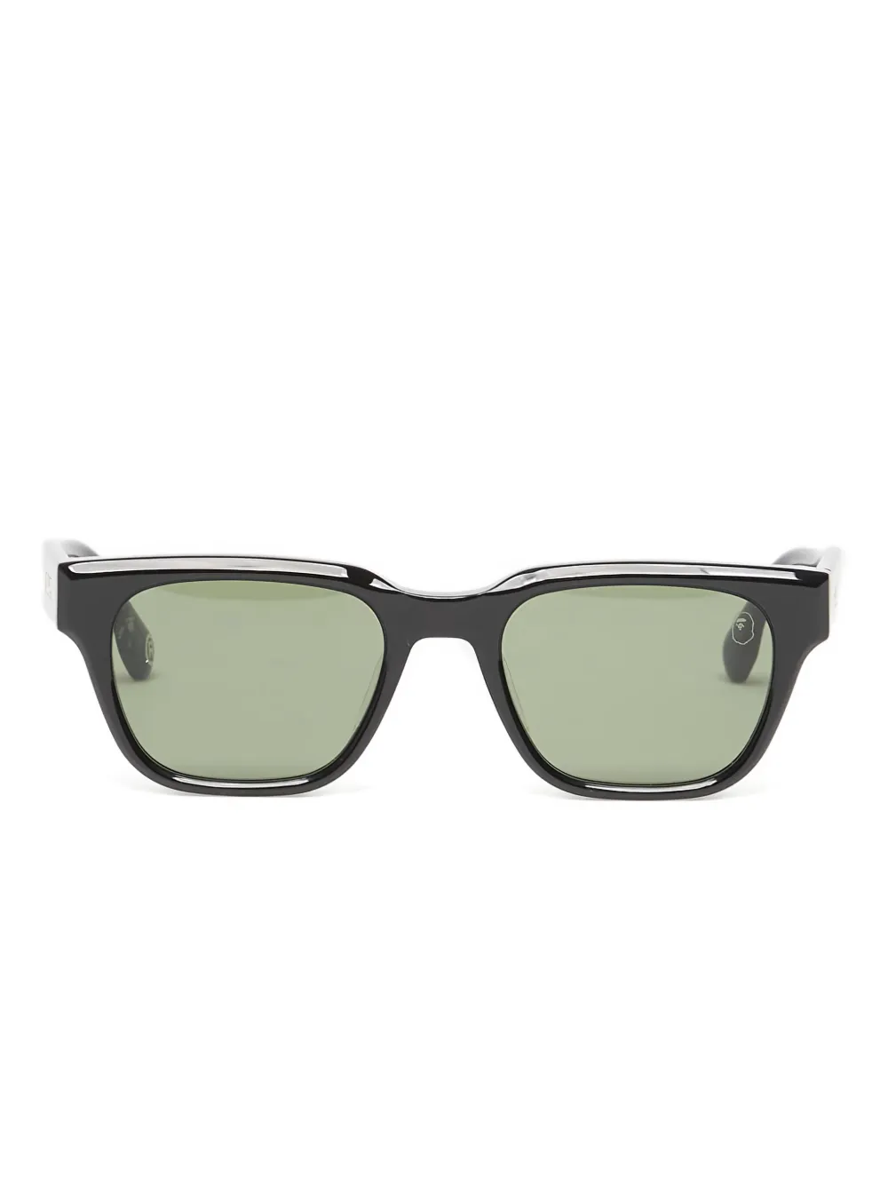 A BATHING APE® square-frame sunglasses | Black | Image 1