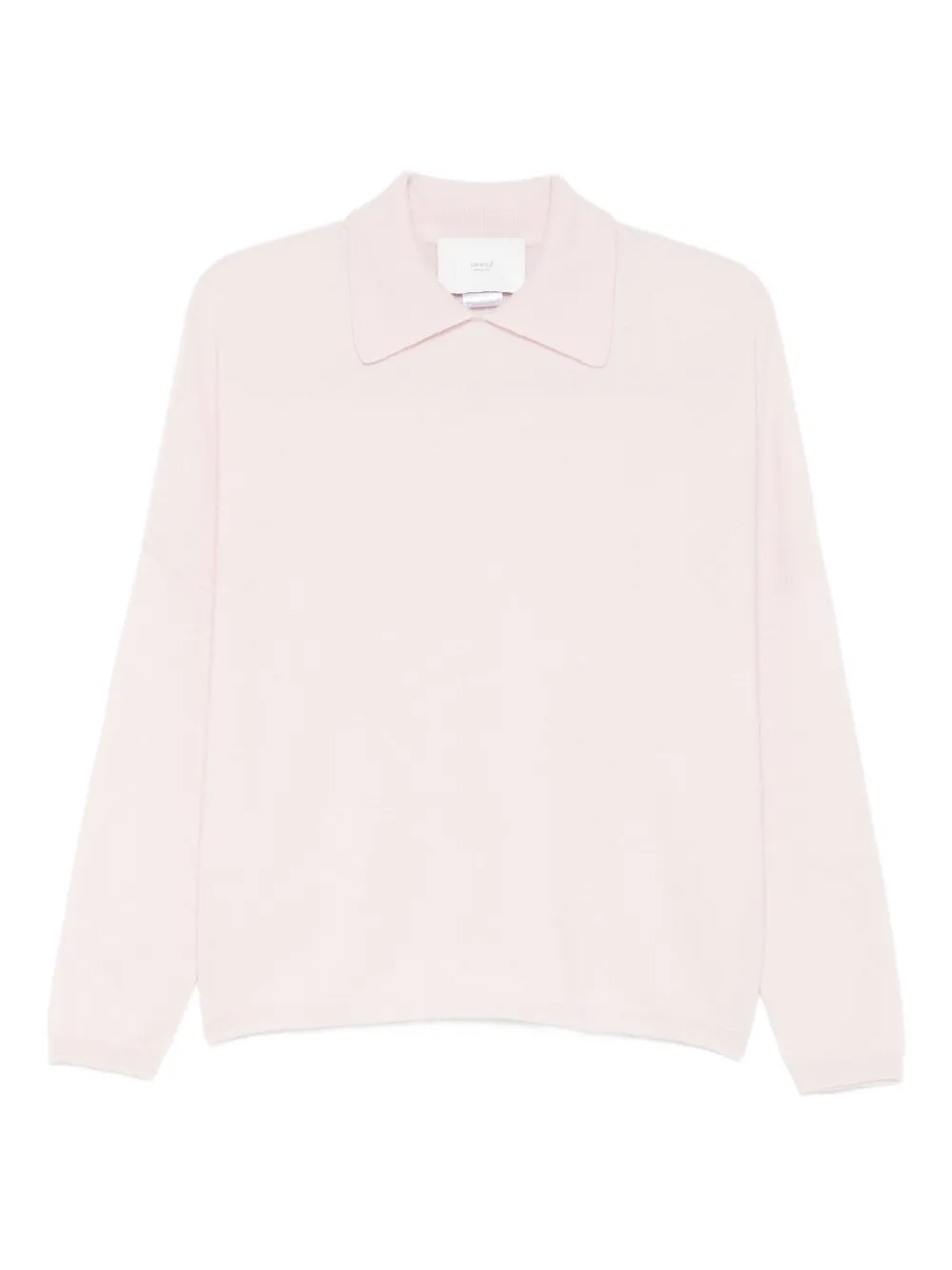 Vanisè polo-collar sweater - Rosa