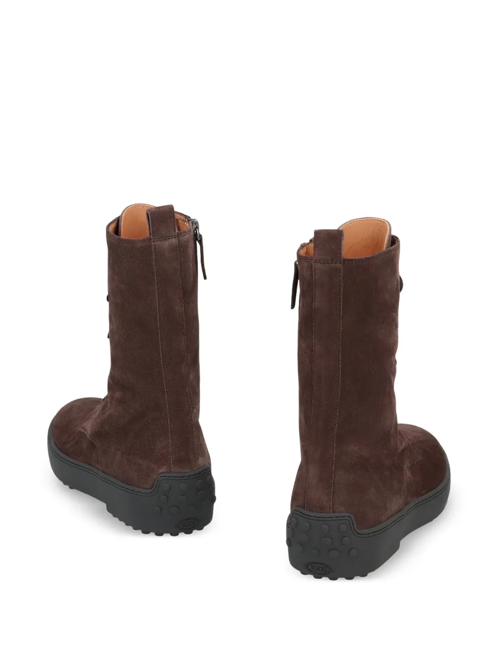 Tod's Enkellaarzen met veters Bruin