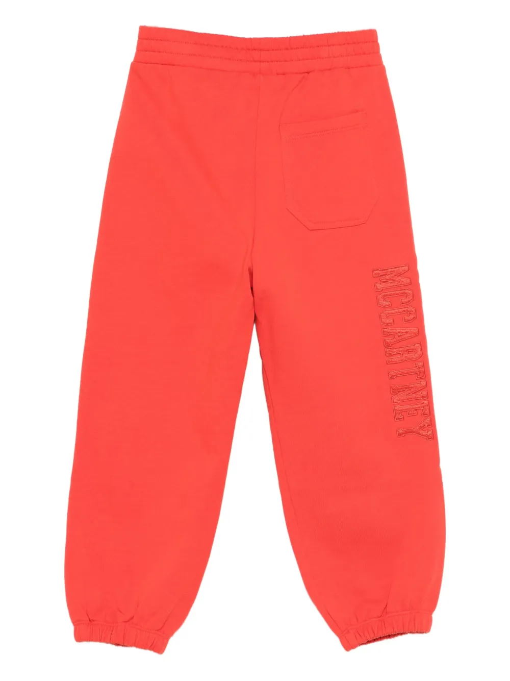 Stella McCartney Kids Trainingsbroek met geborduurd logo Rood