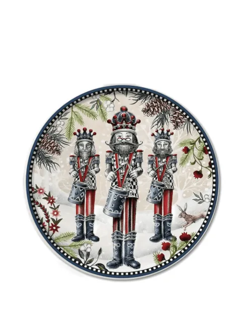 EGAN nutcracker christmas plate(31cm)