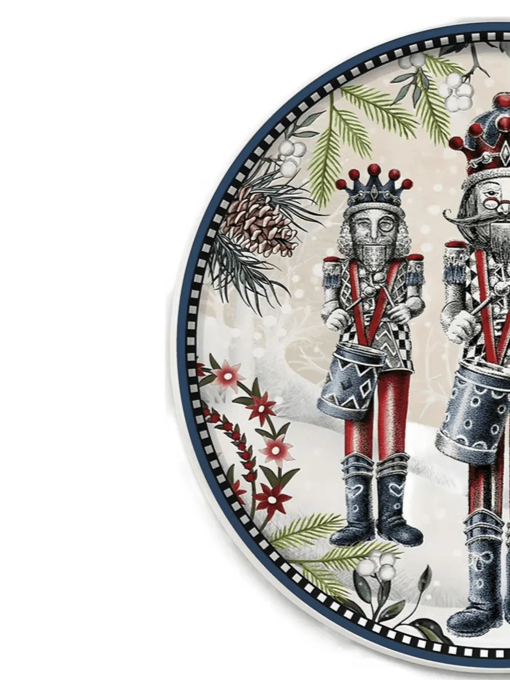 EGAN nutcracker christmas plate(31cm) | Decorative Trays & Plates | Image 2
