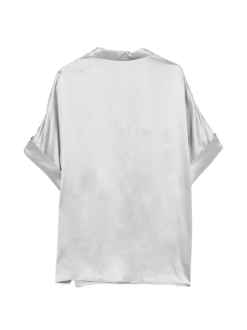  Eleventy Silk Shirt - Grey 