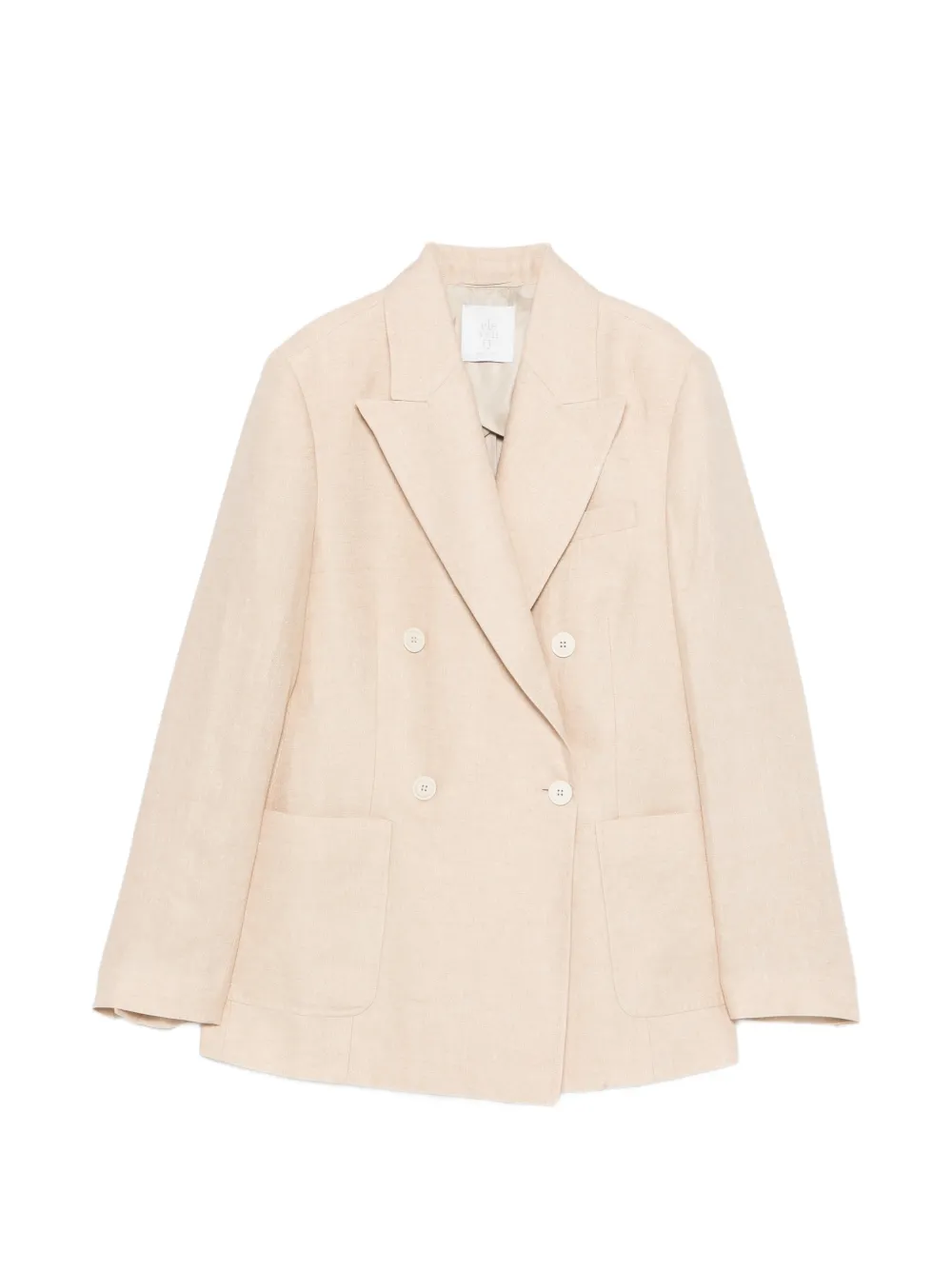 Eleventy double-breasted blazer - Toni neutri