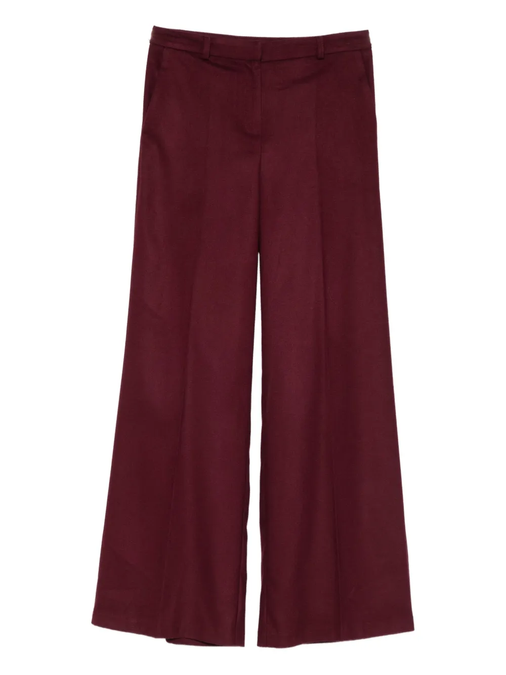 Rewind belt-loops pants | Red | Image 1