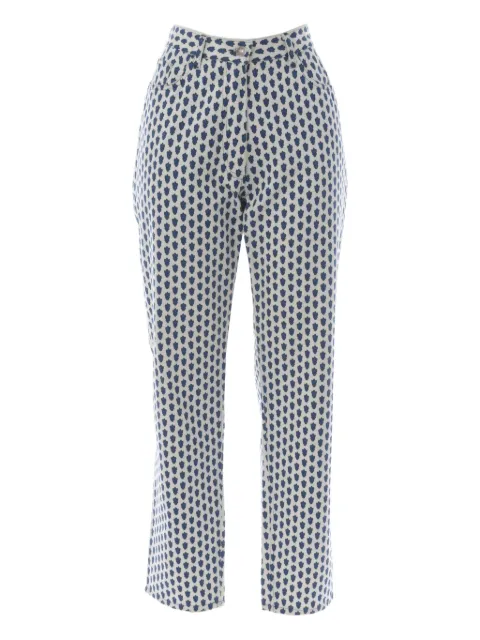 Souleiado Provençal-print jeans