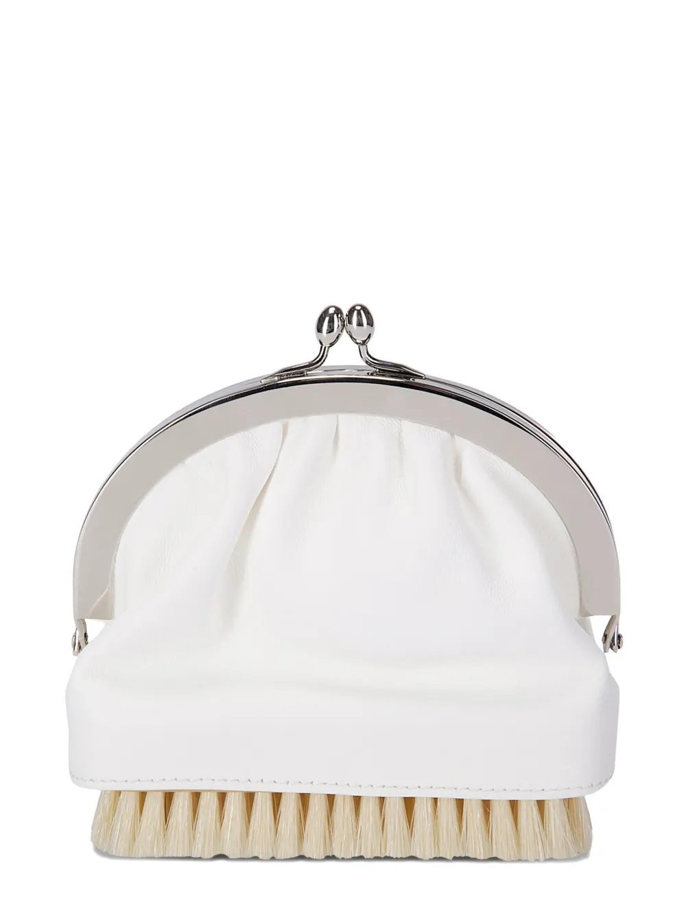 Niccolò Pasqualetti Brush Spazzola Wallet In White