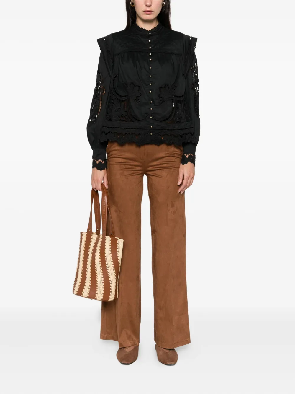 Rewind belt-loops trousers | Straight-Leg Pants | Image 2