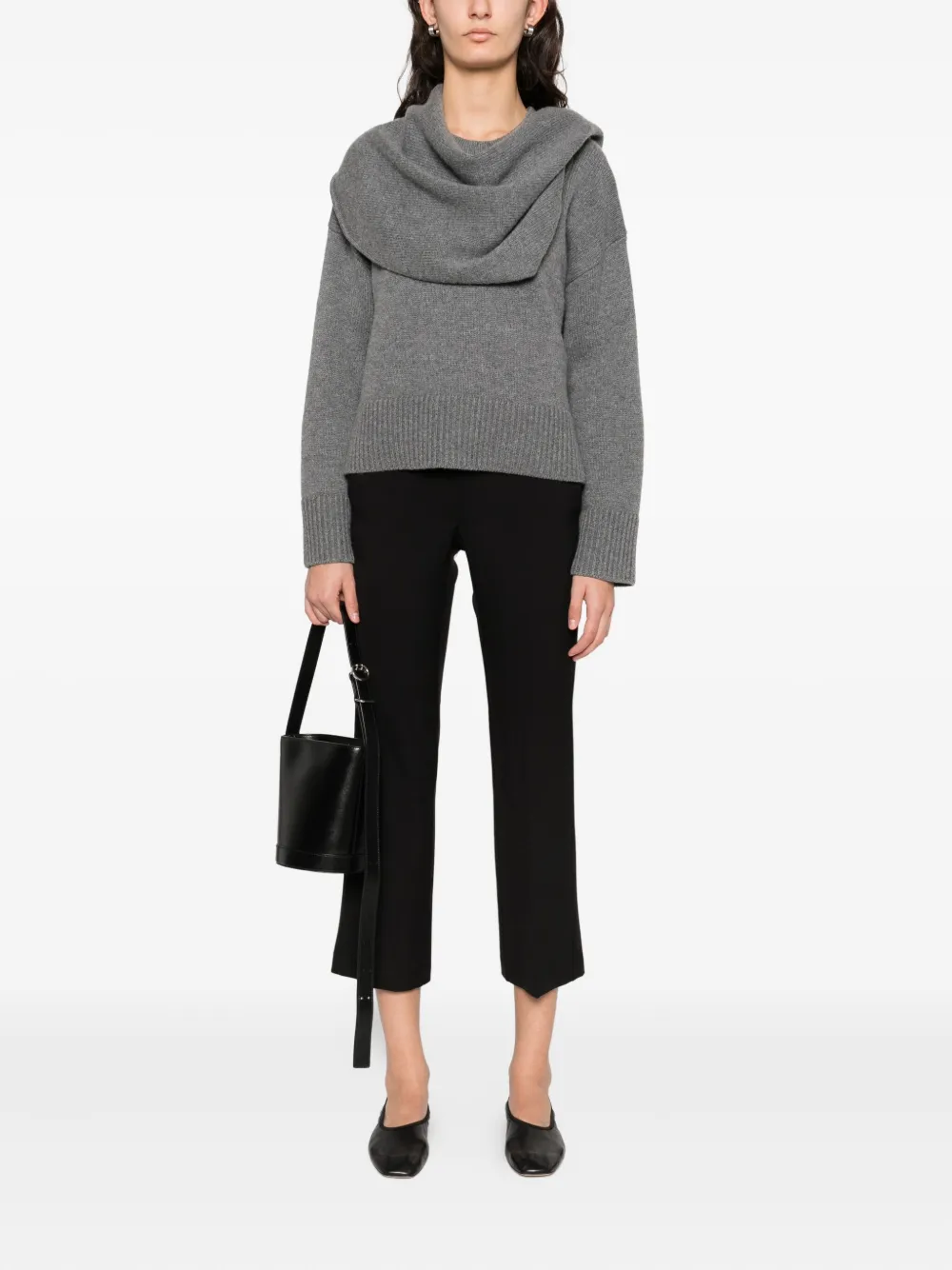 Rewind Broek met knopen - Zwart