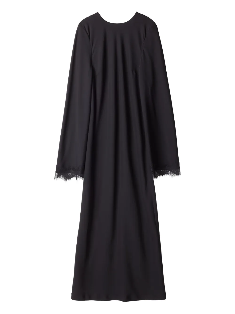 Stylein Margo Lace-trim Dress In Black
