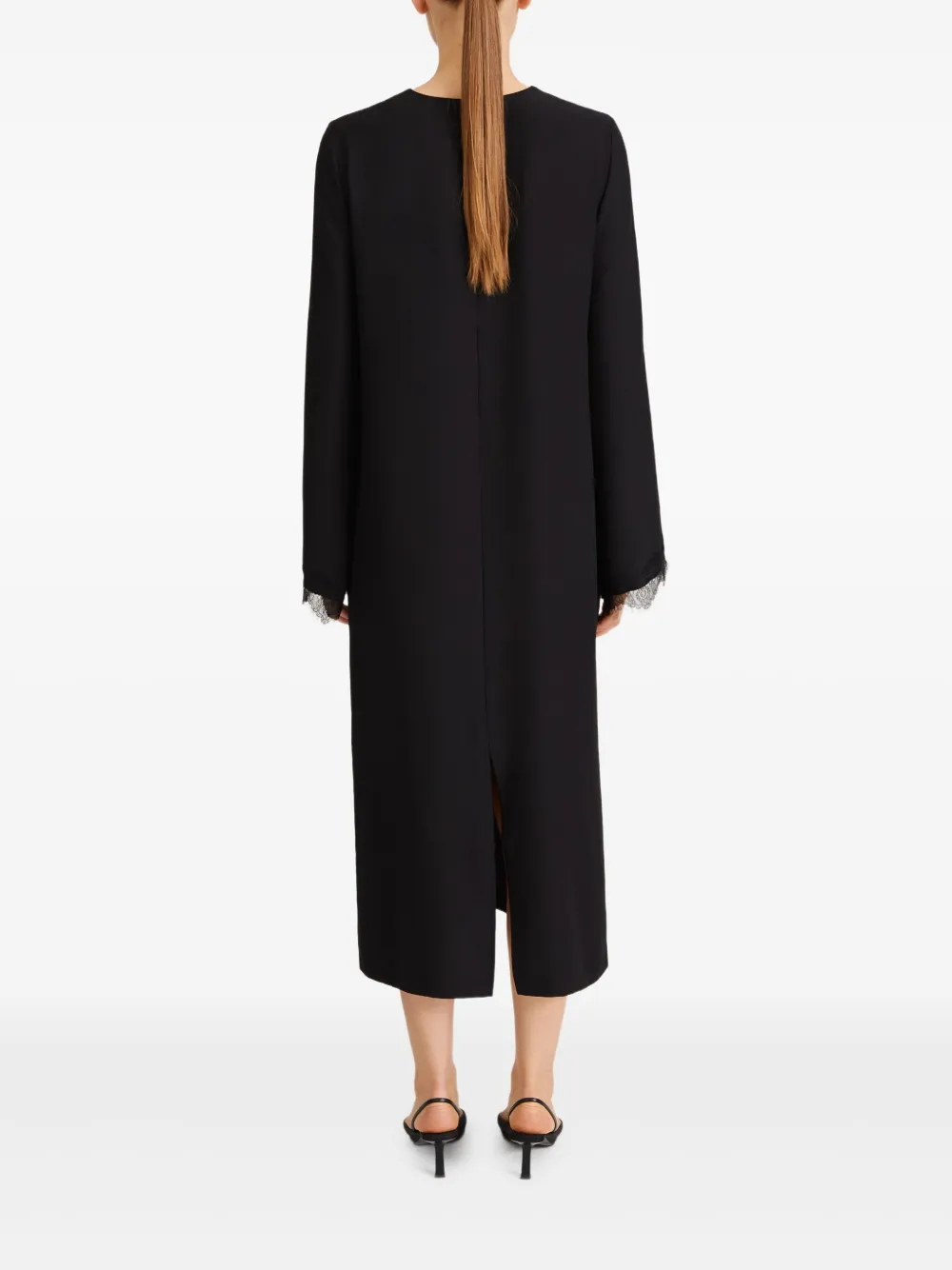  Stylein Margo Lace-trim Dress - Black 