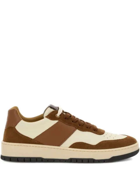 Boggi Milano leather lace-up sneakers