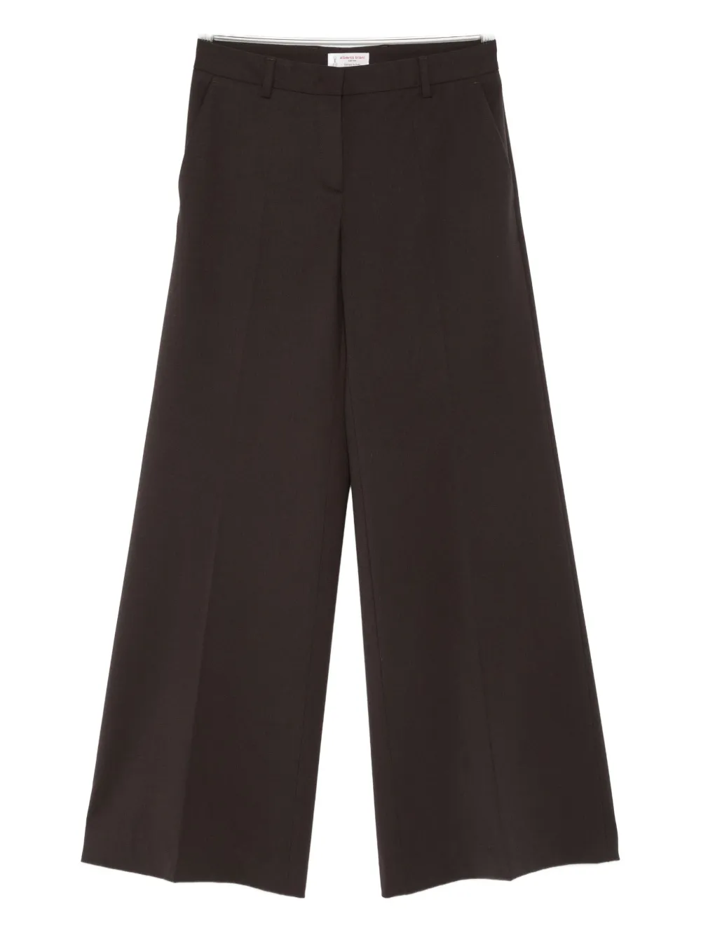 Alberto Biani zip-fastening trousers - Marrone