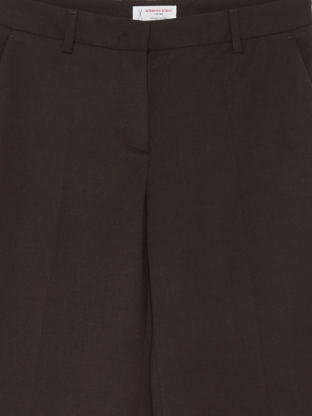 Alberto Biani Broek met ritssluiting Bruin
