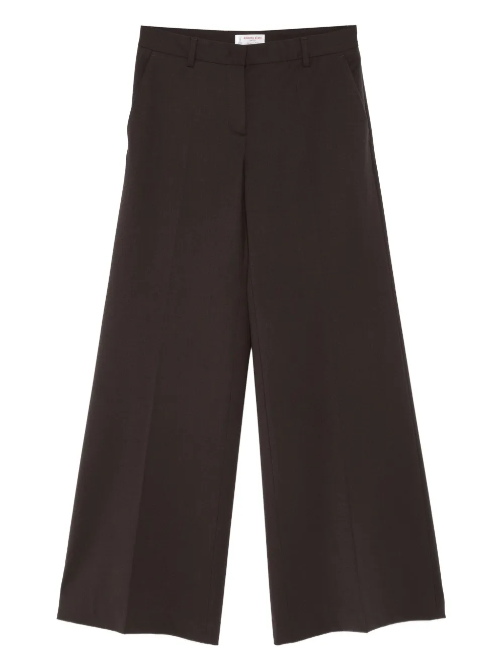 Alberto Biani Zip-fastening Trousers In Brown