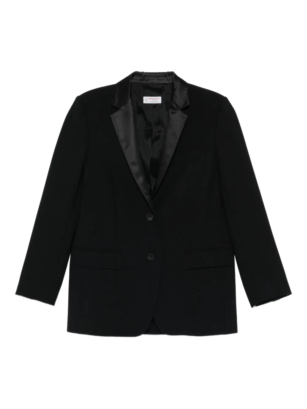 Alberto Biani Single-breasted Blazer In Black
