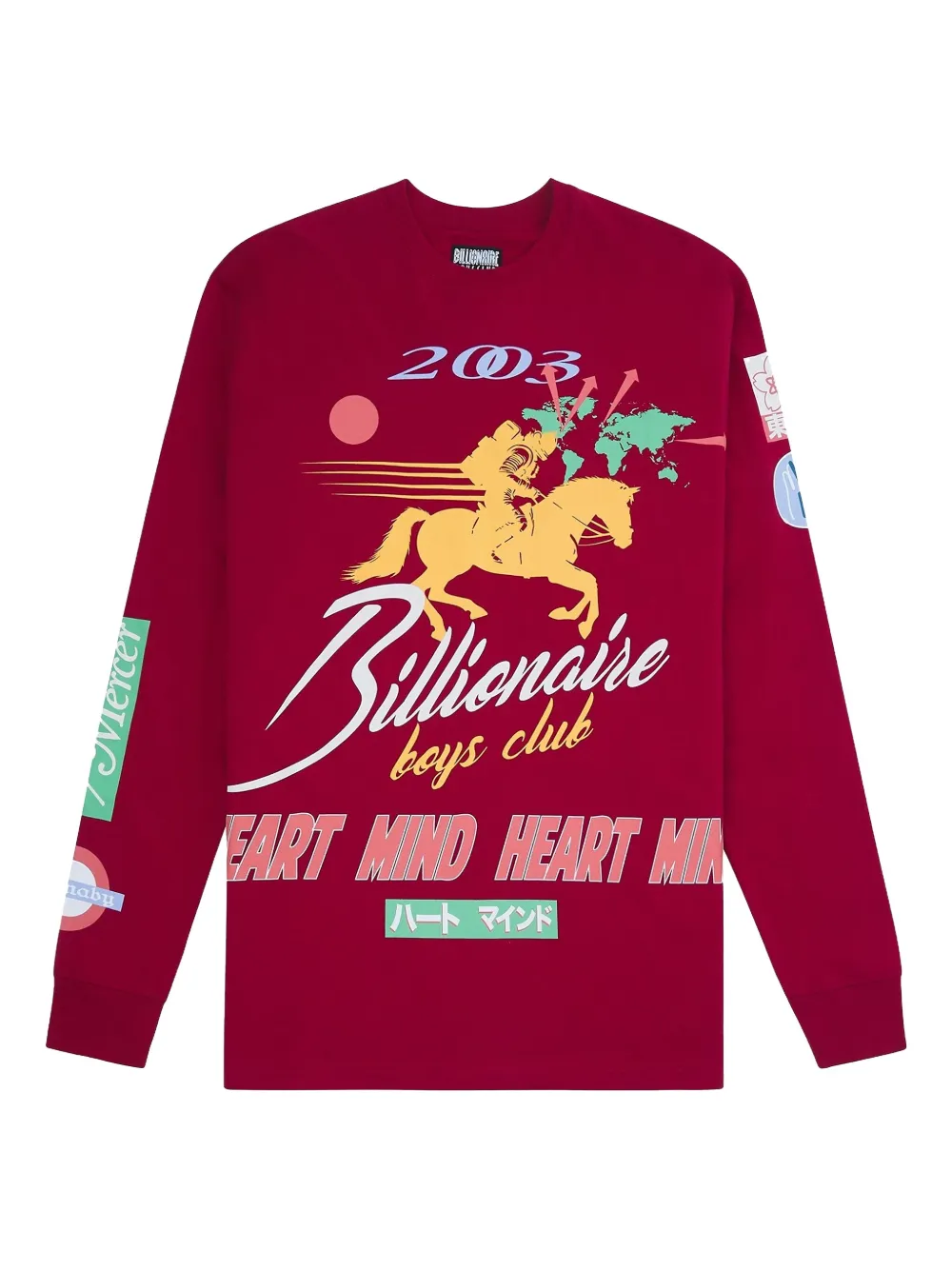 Billionaire Boys Club playera Celestial | rojo | Image 1
