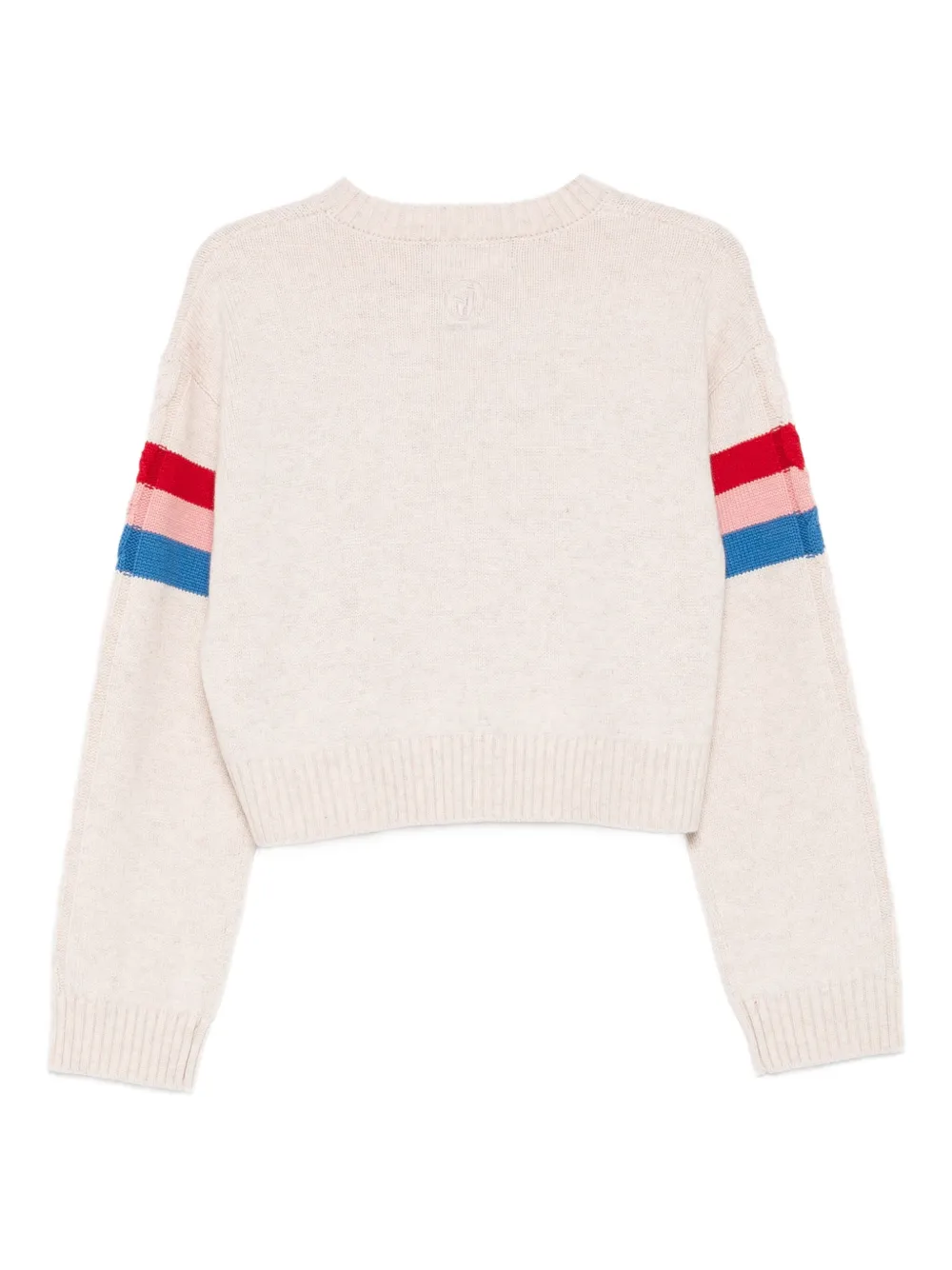 Iceberg Ribbed-trim Sweater In Neutral