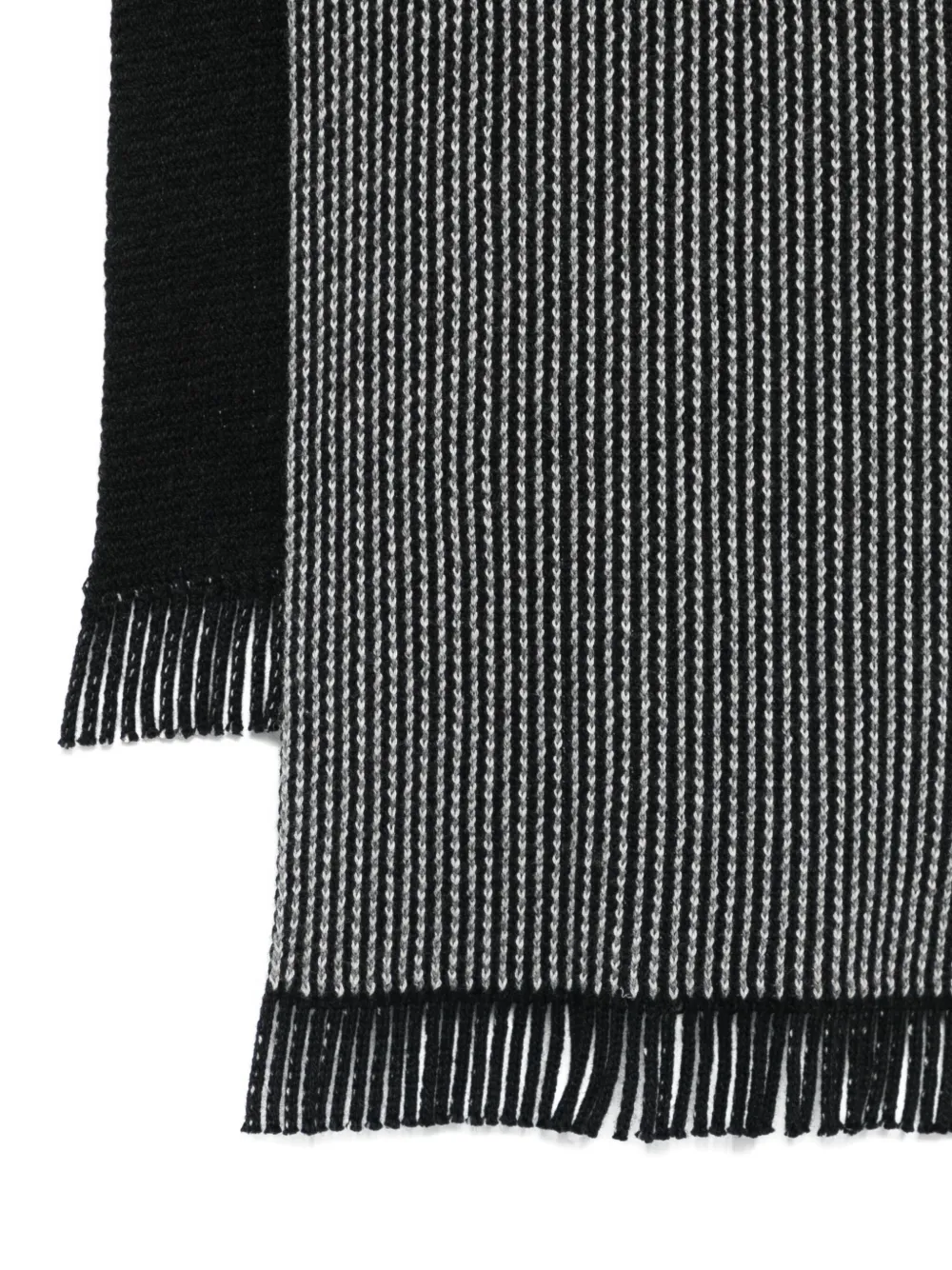 BOSS Muts en sjaal met logopatch Zwart