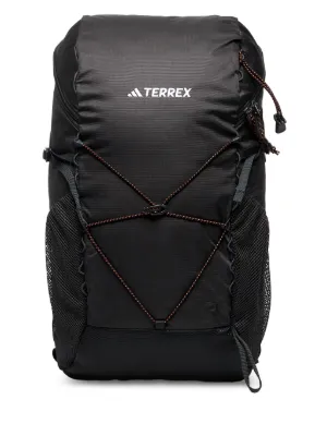 Adidas x Stella McCartney logo-print Backpack | Black | FARFETCH
