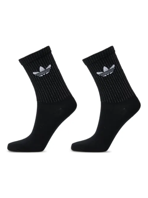 adidas reflective crew socks (pack of two)