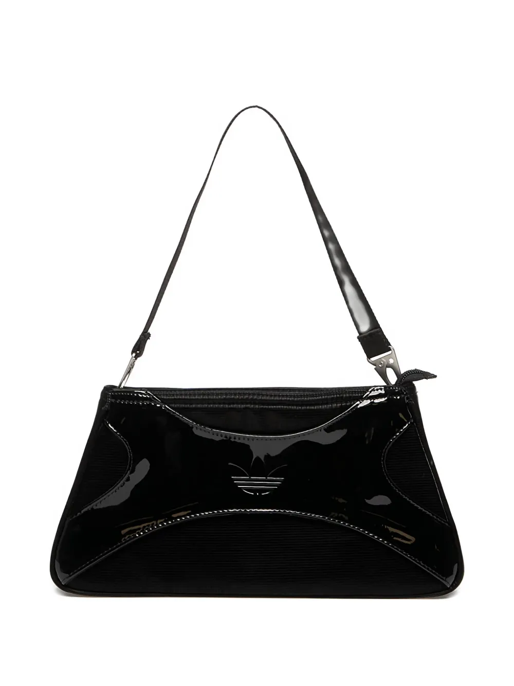 adidas logo-debossed shoulder bag - Nero