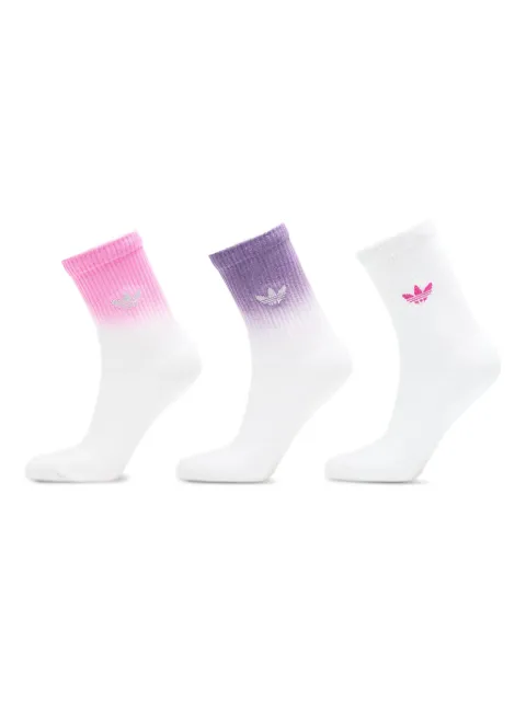 adidas ombre crew socks (pack of three)