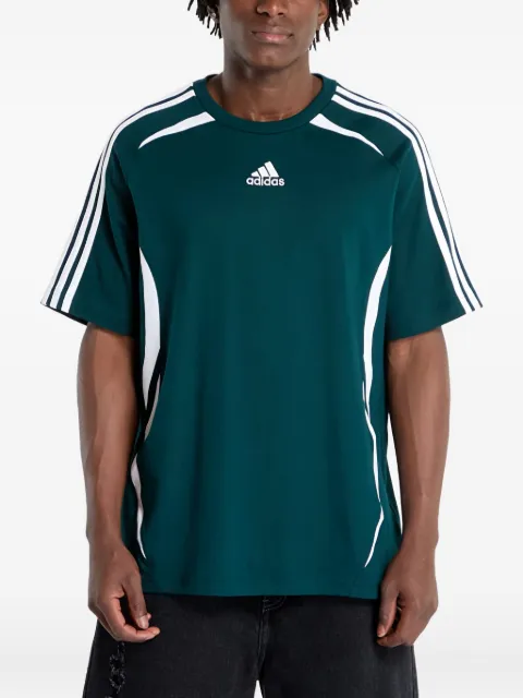 adidas Teamgeist striped cotton T-shirt