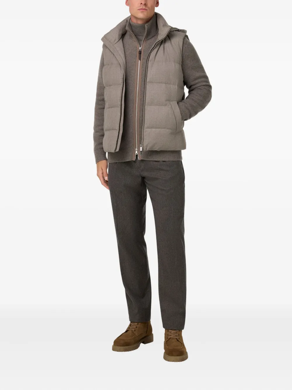 Boggi Milano chaleco capitonado con capucha | Chalecos | Image 2