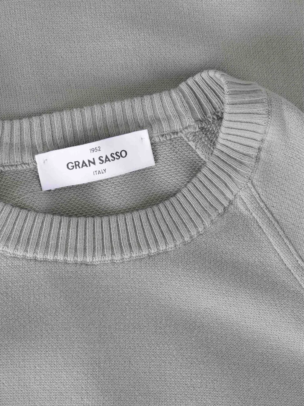 Gran Sasso Sweater met ronde hals Grijs