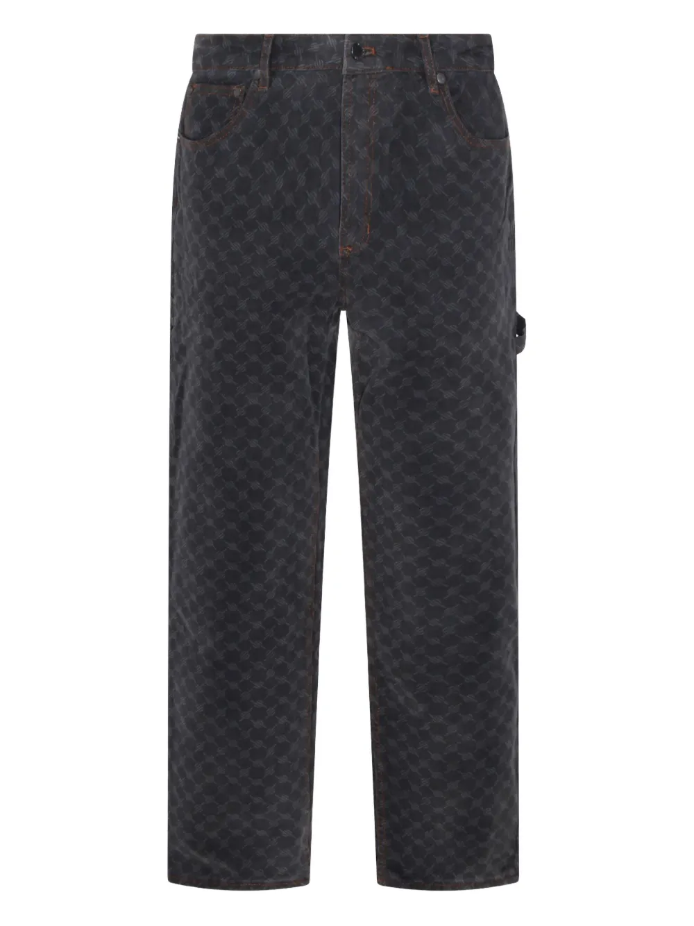 Daily Paper Amba monogram jeans | Grey | Image 1