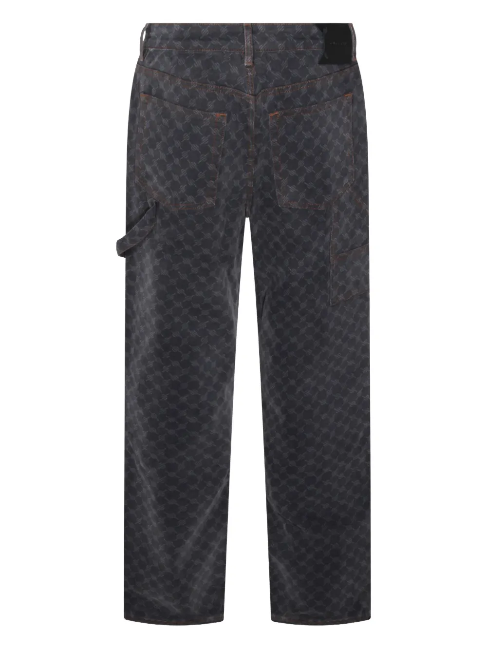 Daily Paper Amba jeans met monogram Grijs