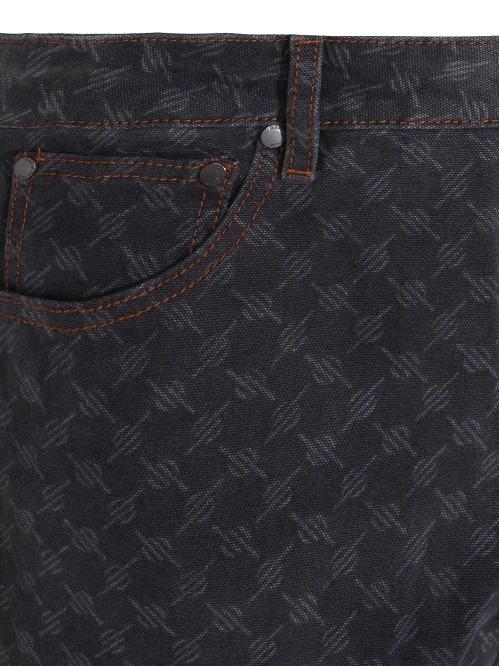 Daily Paper Amba jeans met monogram Grijs