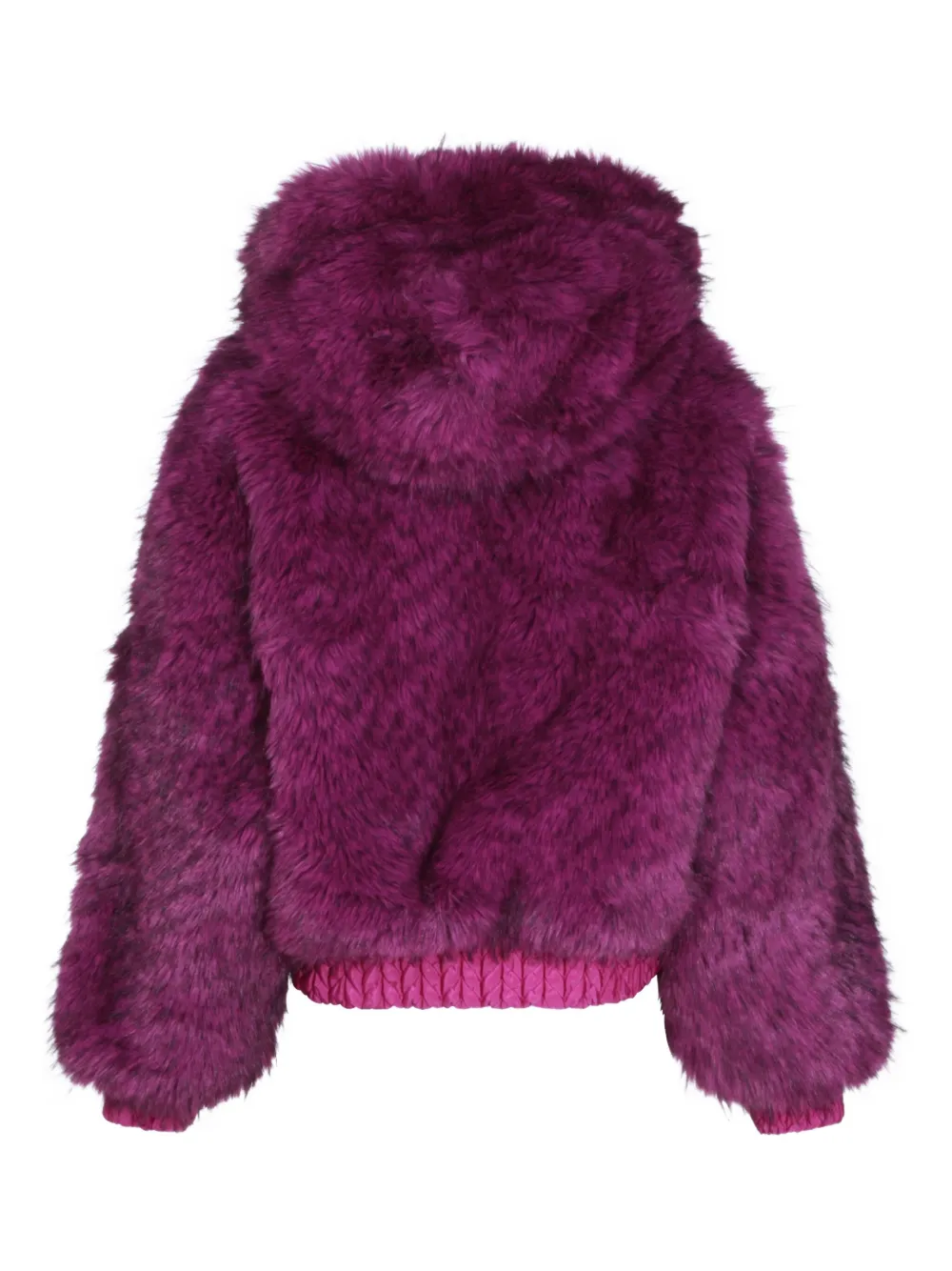 Goldbergh Indira Faux Fur Jacket In Purple