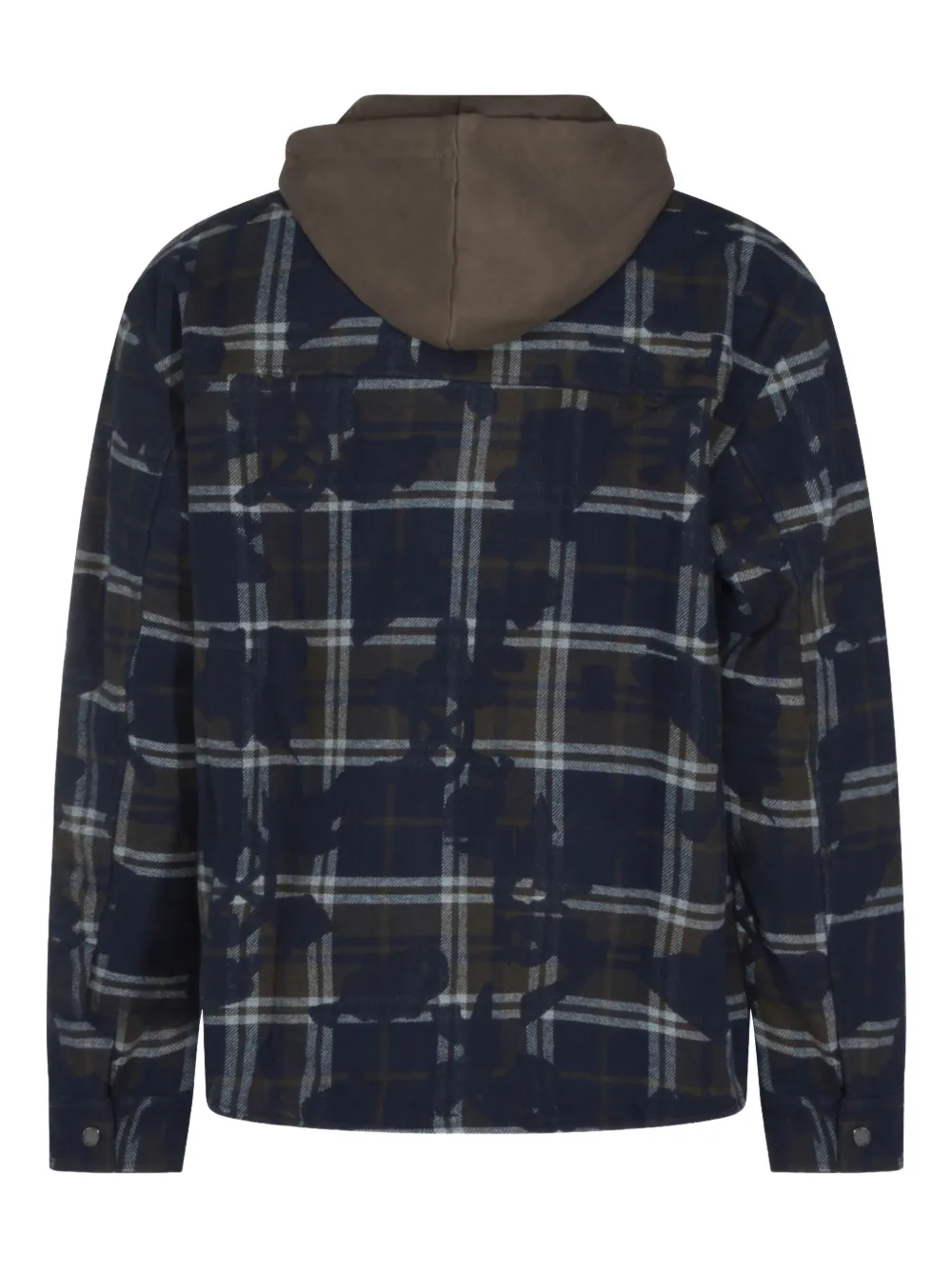 Daily Paper The Patched Check overhemd - Blauw