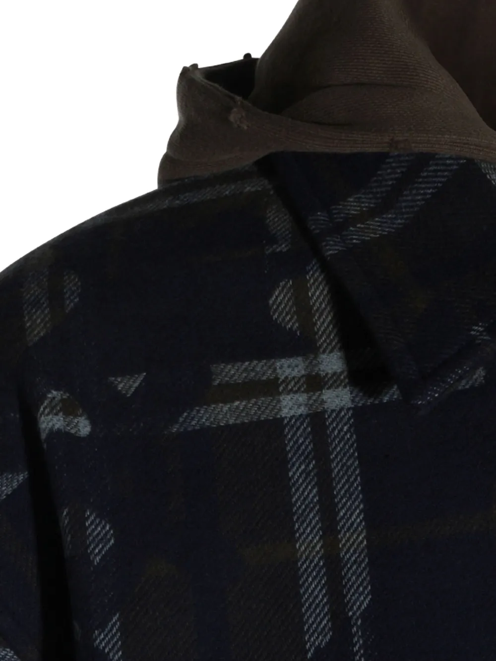 Daily Paper The Patched Check overhemd Blauw