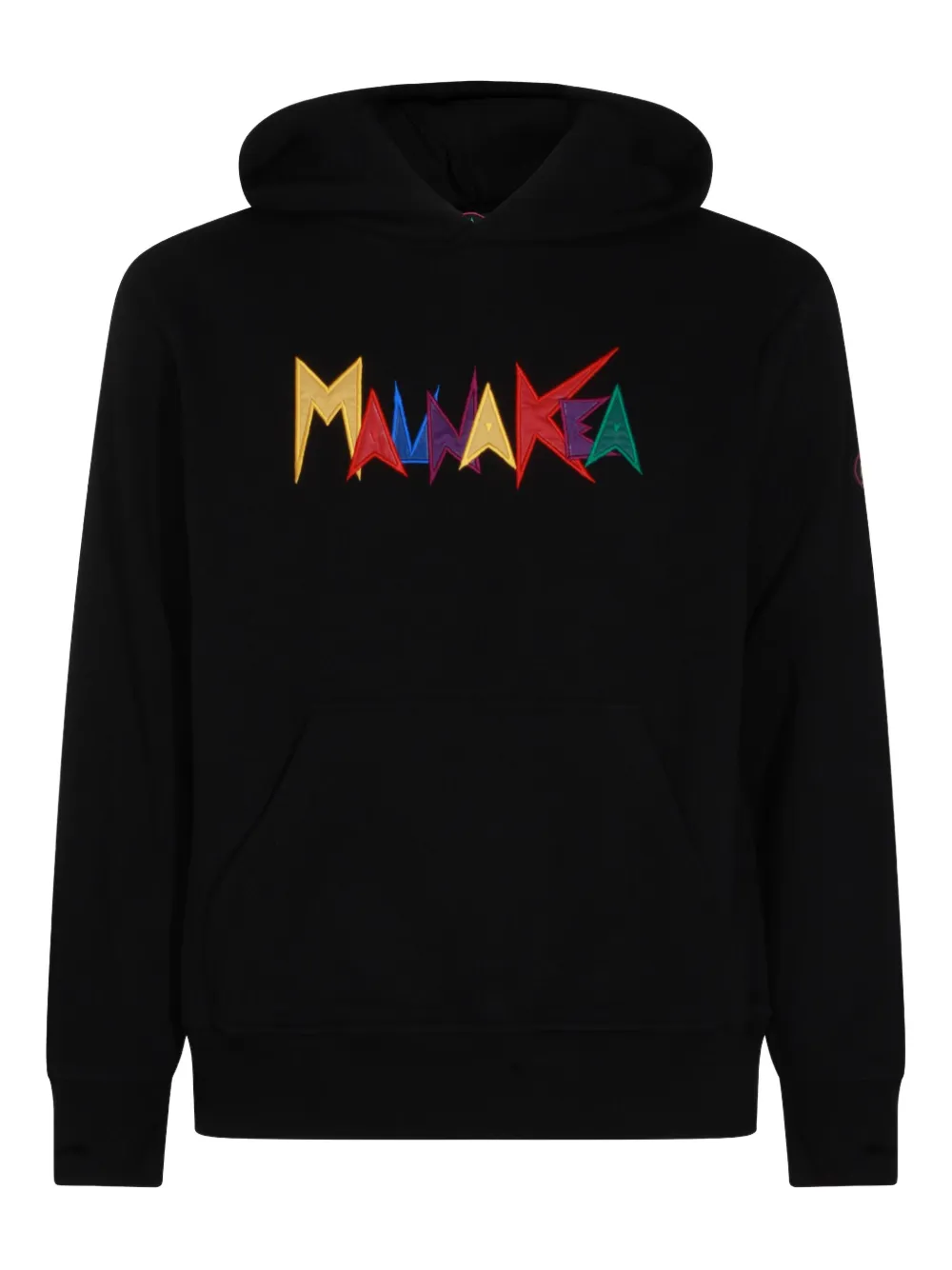 Mauna Kea Hooded Sweatshirt With Embroidery And Pocket In Black